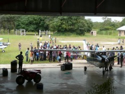 A patient welcomed home from Lusaka