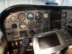 New avionic panel & radios